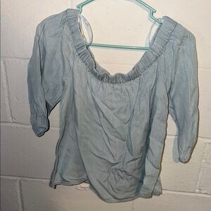 Light Blue Women's Top